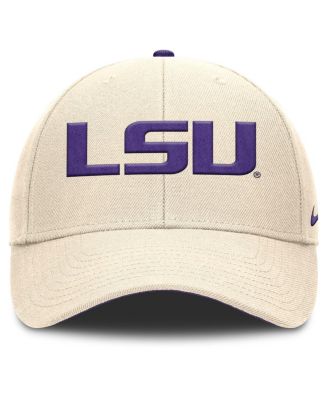 Men's Natural LSU Tigers Rise Primetime Performance Trucker Adjustable Hat