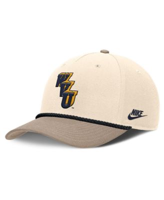 Nike - Men's Natural West Virginia Mountaineers Rise Legacy Throwback Logo Adjustable Hat