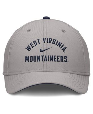 Men's Gray West Virginia Mountaineers Rise Prep Performance Flex Hat