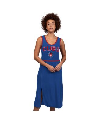 G-III 4Her by Carl Banks - Women's Royal Chicago Cubs Center Field Maxi Dress