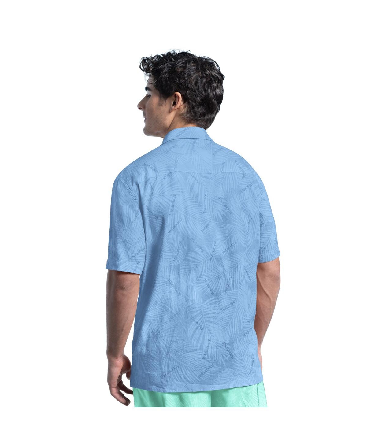 Margaritaville Men's Blue Arizona Diamondbacks Linen Party Button-up Shirt In Blue