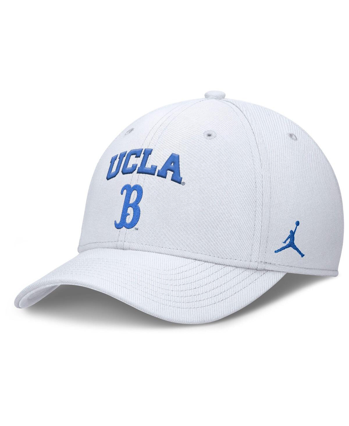 Men's White Ucla Bruins 2025 On-Field Rise Performance Flex Hat - White