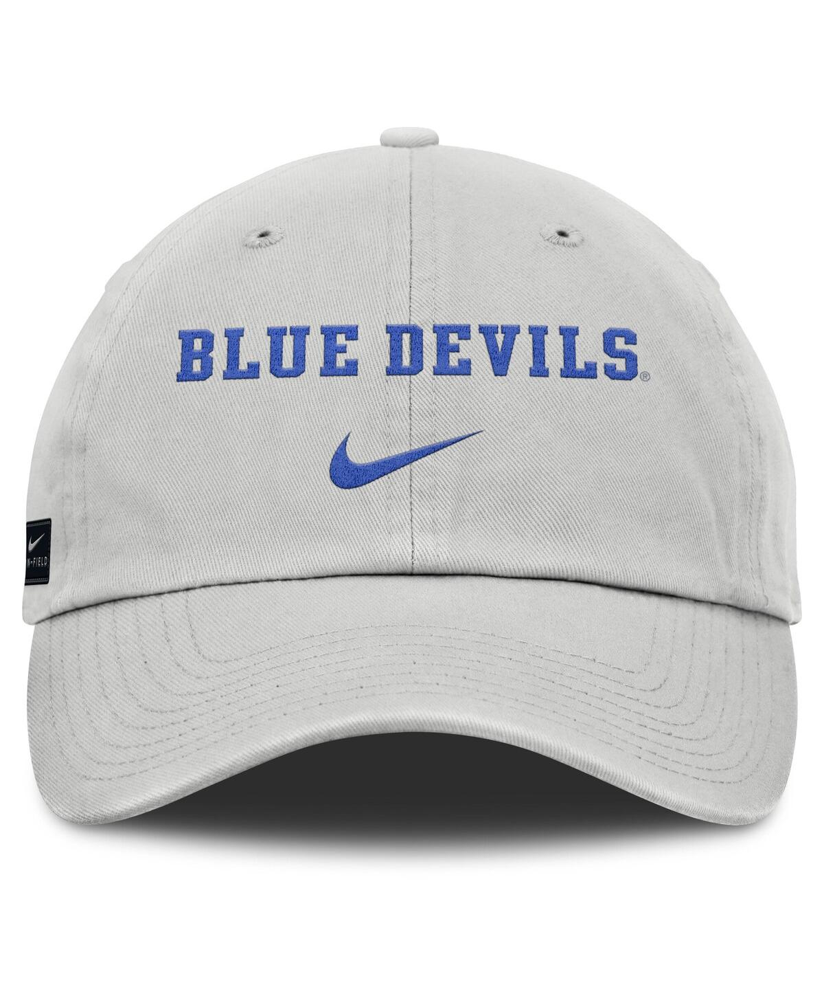 Nike Duke Off-field Club Gameday  Men's College Adjustable Hat In Gray