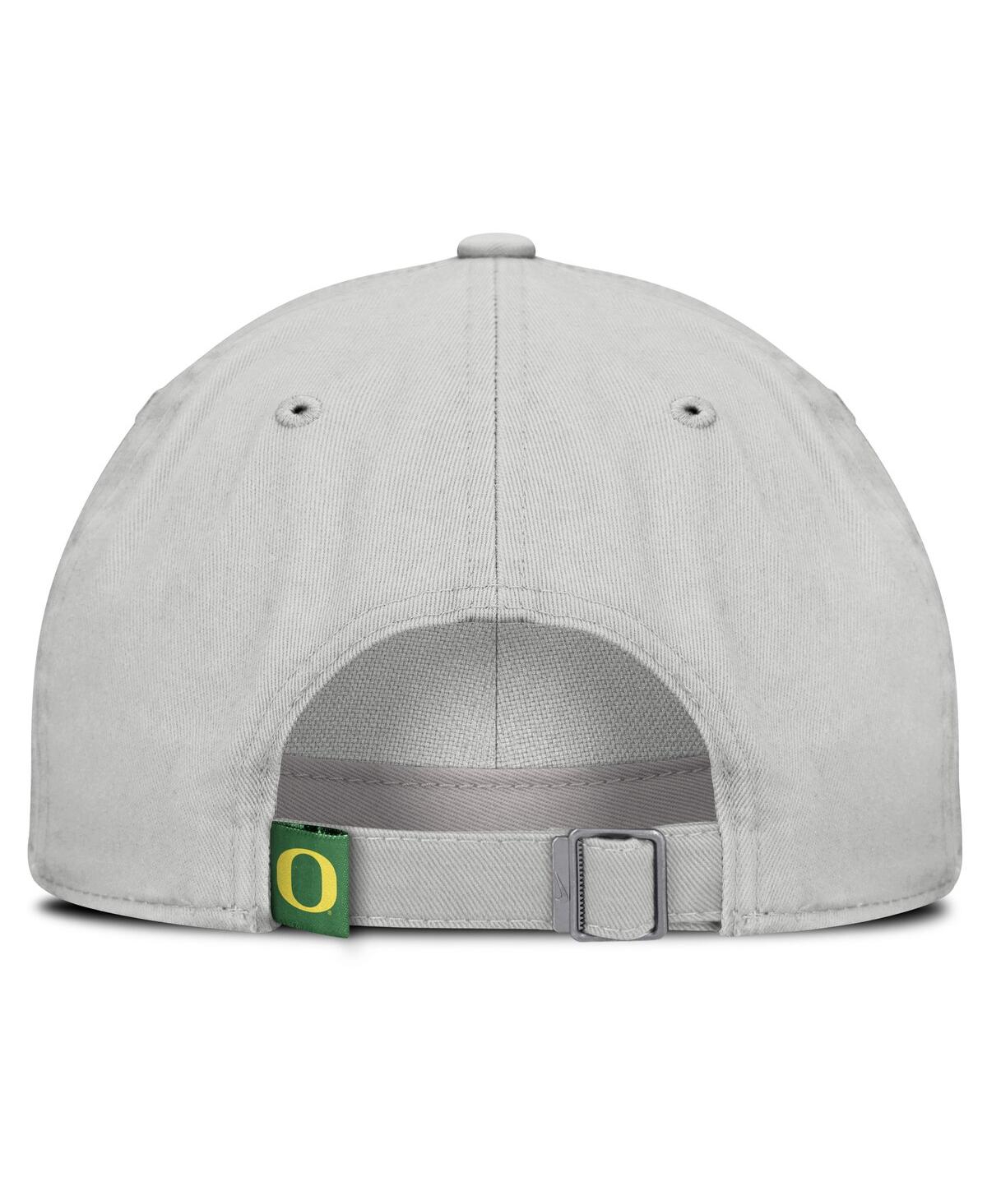 Nike Men's Gray Oregon Ducks 2025 On-Field Gameday Club Adjustable Hat