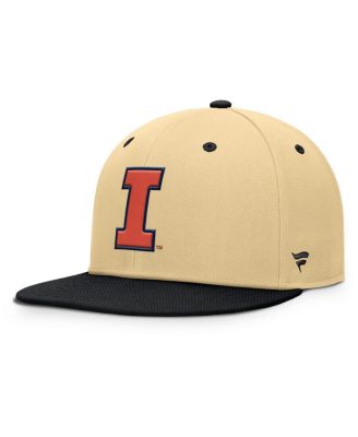 Fanatics - Men's Gold/Black Illinois Fighting Illini Balance Fitted Hat