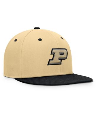 Men's Gold/Black Purdue Boilermakers Balance Fitted Hat