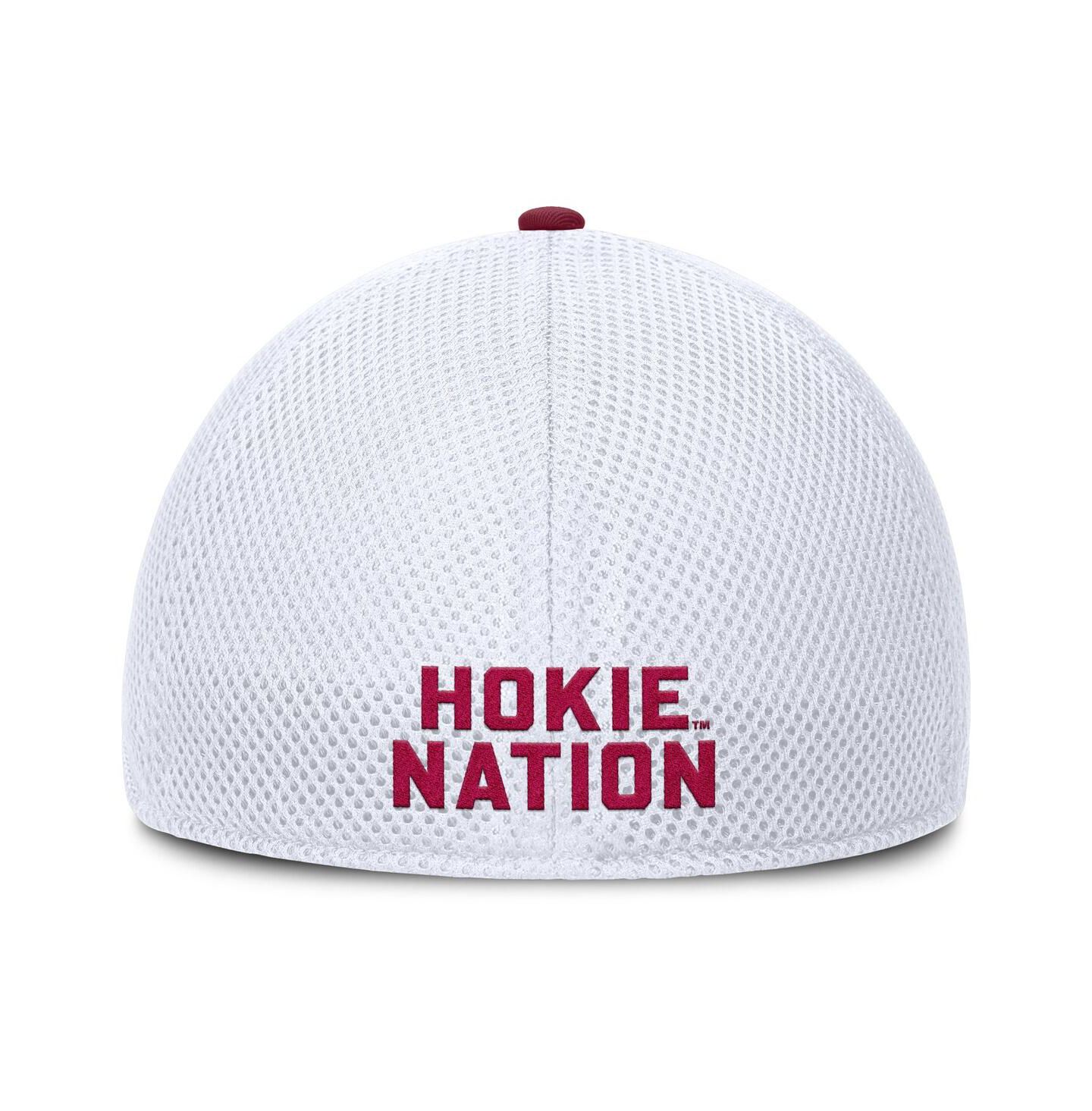 Мужская кепка Fanatics Heather Gray Virginia Tech Hokies Trigger Flex Hat — фото 2
