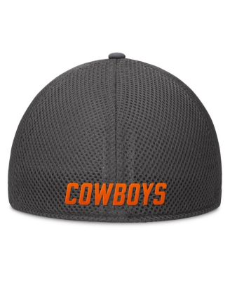 Men's Gray Oklahoma State Cowboys Clincher Flex Hat