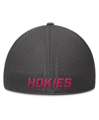 Men's Gray Virginia Tech Hokies Clincher Flex Hat