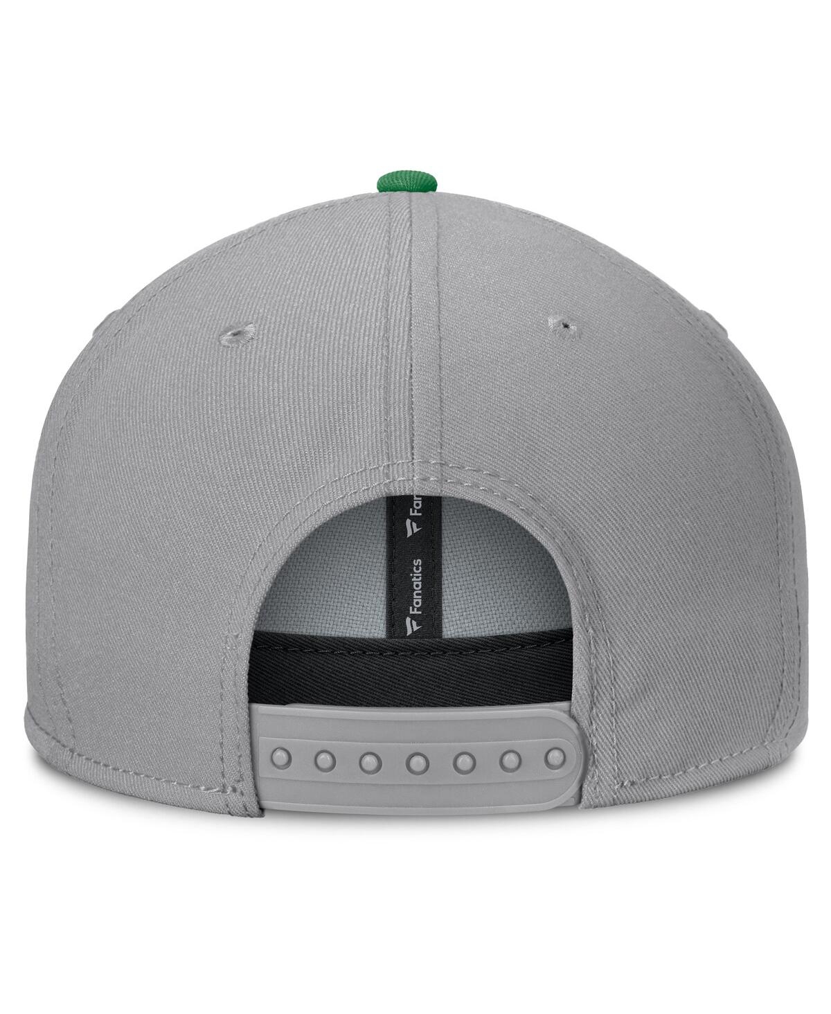 Fanatics Men's Gray Oregon Ducks Duo Snapback Hat In Gray