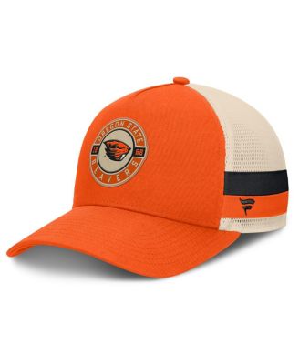 Fanatics - Men's Orange/Cream Oregon State Beavers Prestige Trucker Adjustable Hat