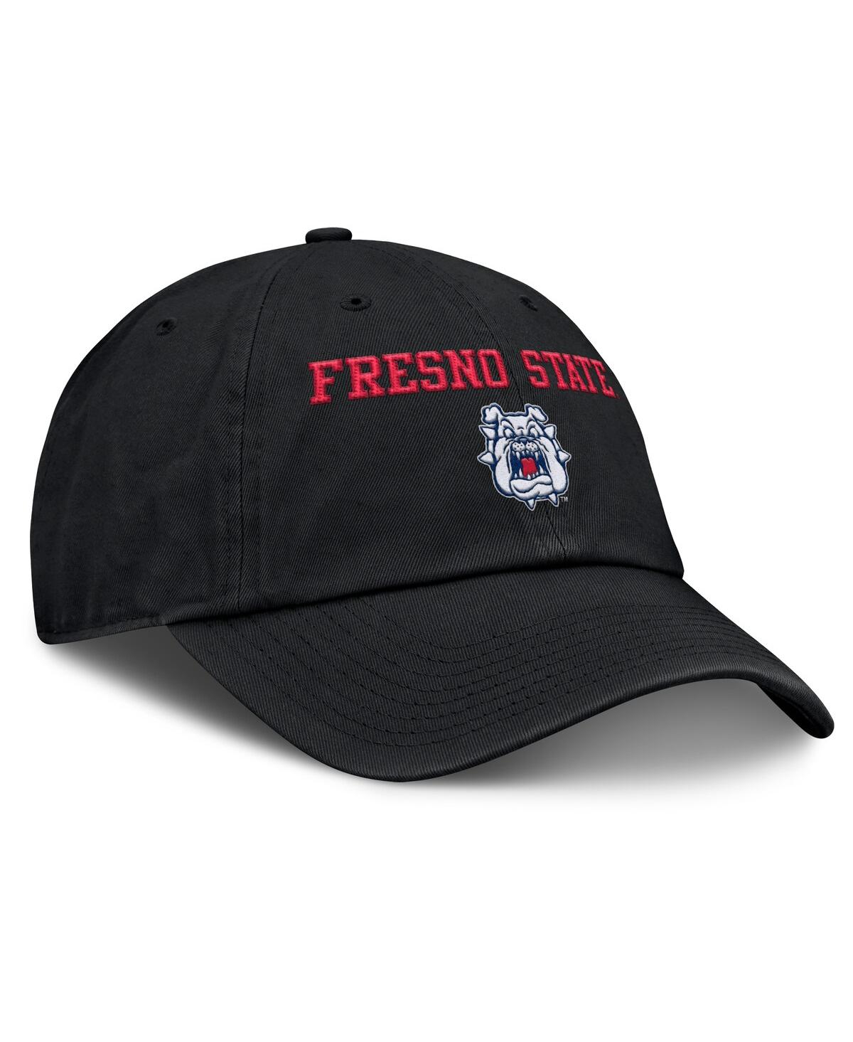 Fanatics Men's Black Fresno State Bulldogs Myth Adjustable Hat In Black
