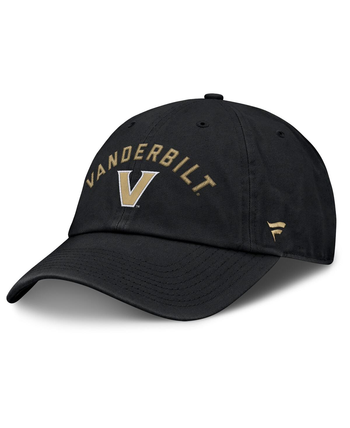 Fanatics Men's Black Vanderbilt Commodores Myth Adjustable Hat In Black