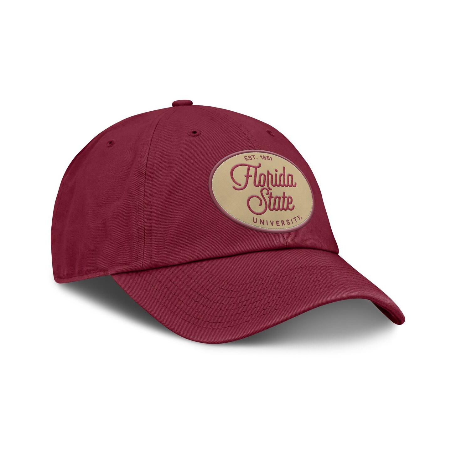 Женская кепка Fanatics Garnet Florida State Seminoles Candid Adjustable Hat — фото 3