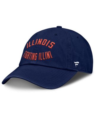 Fanatics - Men's Navy Illinois Fighting Illini Archer Adjustable Hat