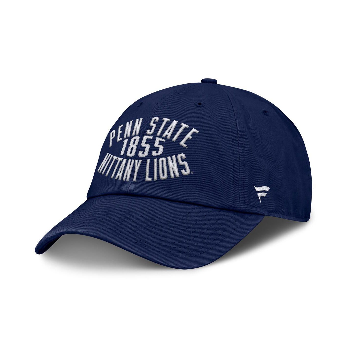 Мужская кепка Fanatics Navy Penn State Nittany Lions Archer Adjustable Hat — фото 3