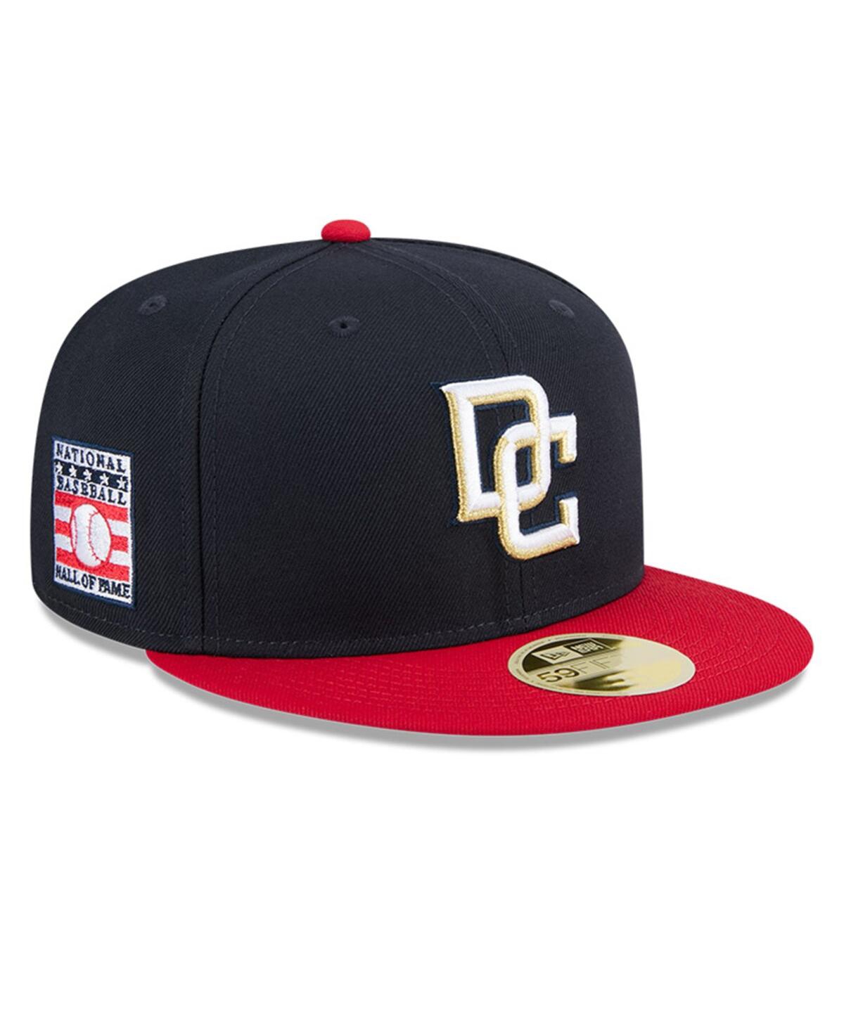Men's Navy Washington Nationals Baseball Hall of Fame 59FIFTY Fitted Hat - Navy