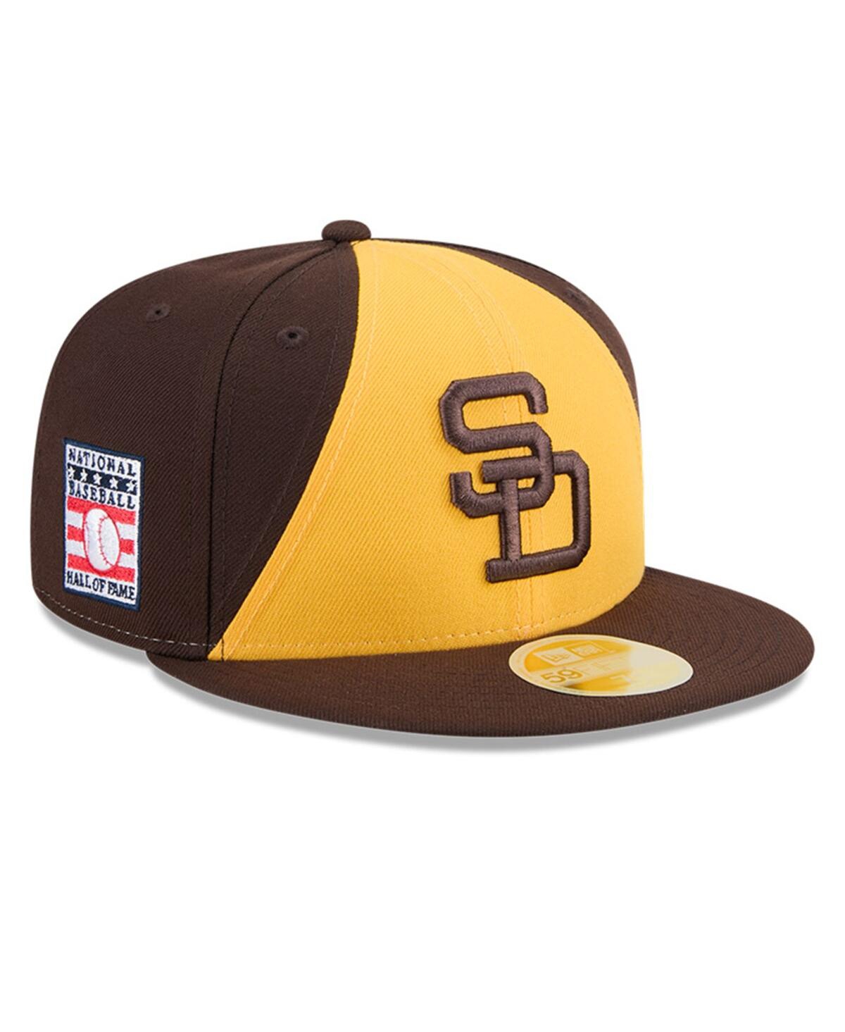 Men's Brown San Diego Padres Baseball Hall of Fame 59FIFTY Fitted Hat - Brown