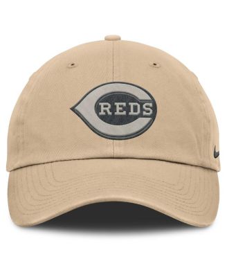 Men's Khaki Cincinnati Reds Club Adjustable Hat
