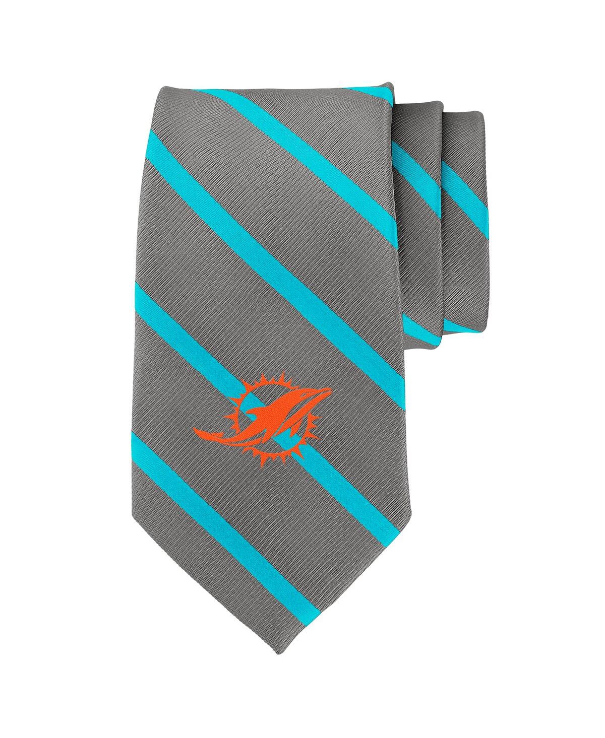 J. Palmer Men's Miami Dolphins Game Day Tie In Gray