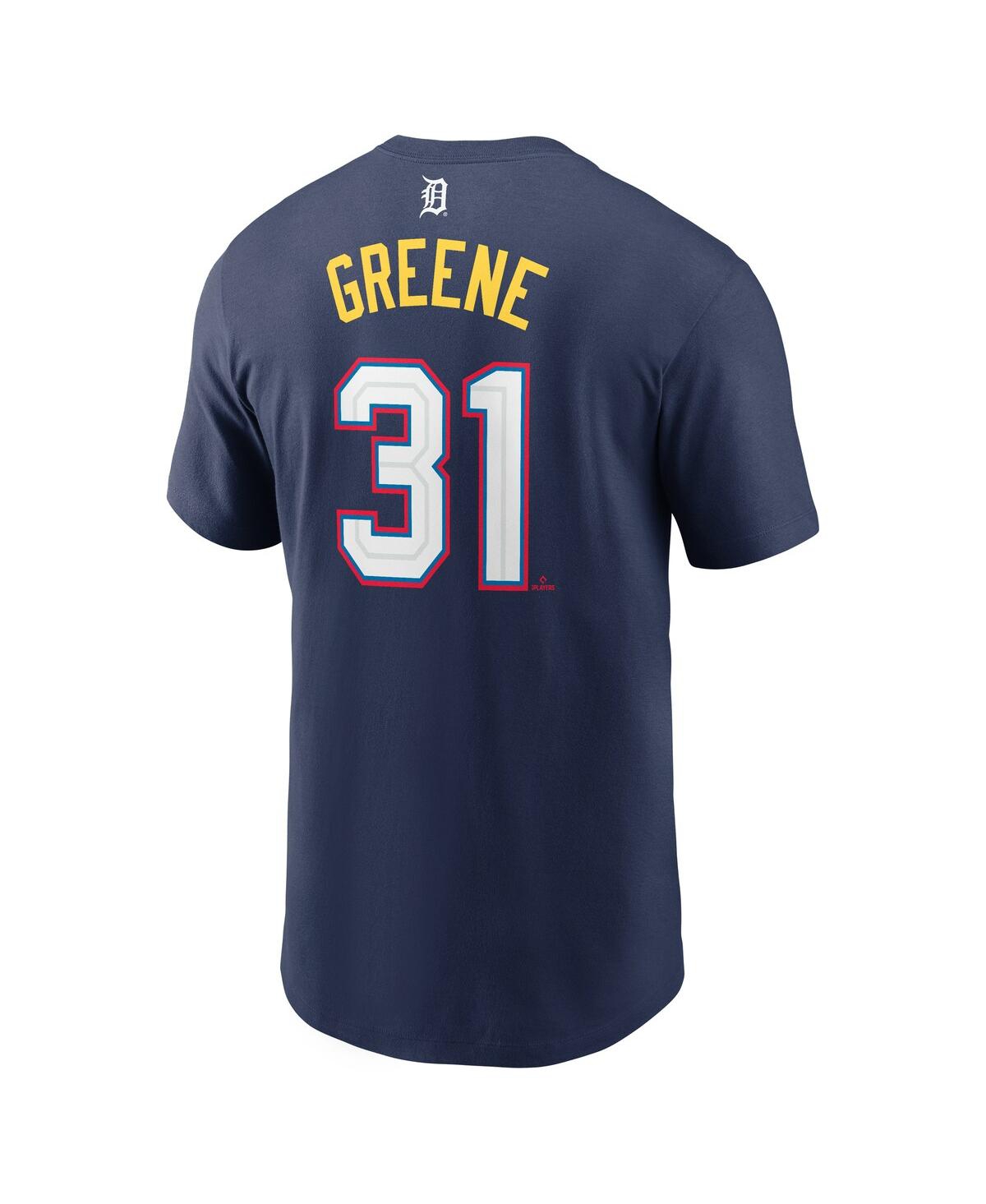 Nike Men's Riley Greene Navy American League 2025 All-star Edition Name Number T-shirt In Blue