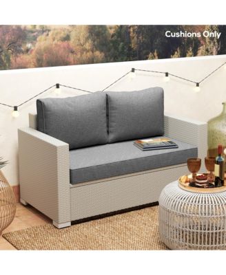 5 in Patio Furniture Cushions Outdoor Loveseat Cushions