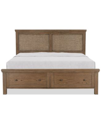 Furniture - Alverton California King Cane Storage Bed