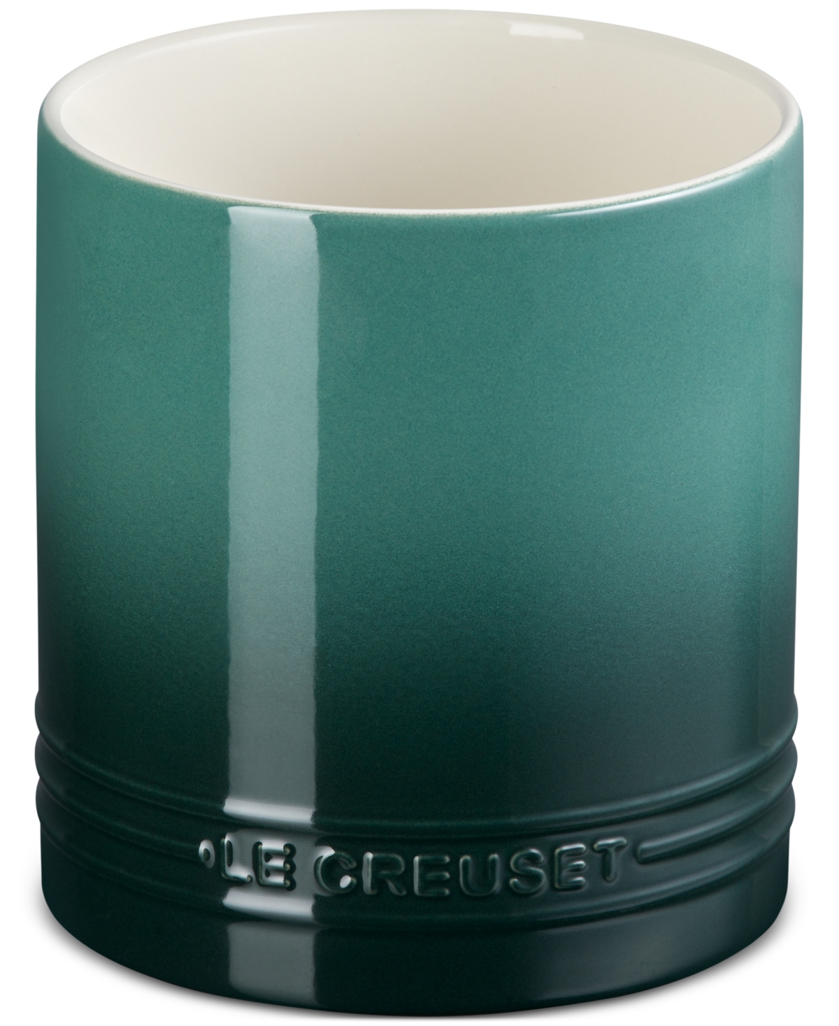Le Creuset Signature Stoneware Utensil Crock In Green