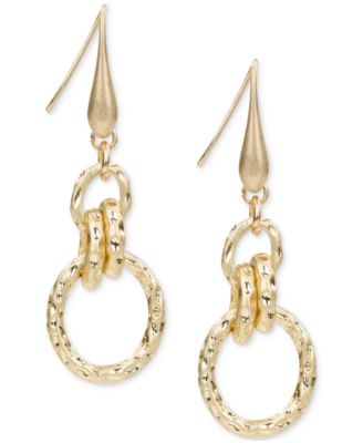 Ring Drop Earrings