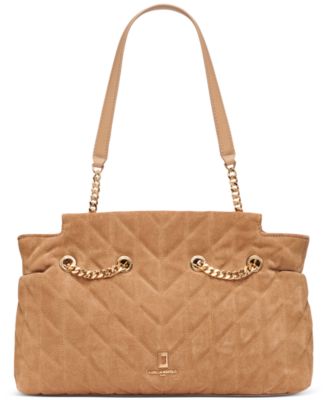 KARL LAGERFELD PARIS - Lafayette Medium Leather Satchel