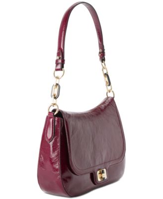 Kristin Small Leather Shoulder Bag