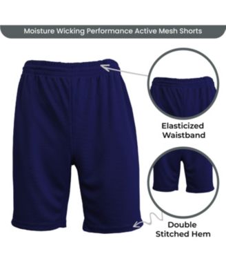 Women's Loose Fit Moisture Wicking Performance Mesh Shorts