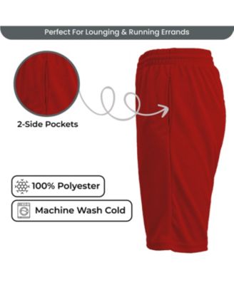 Women's Loose Fit Moisture Wicking Performance Mesh Shorts