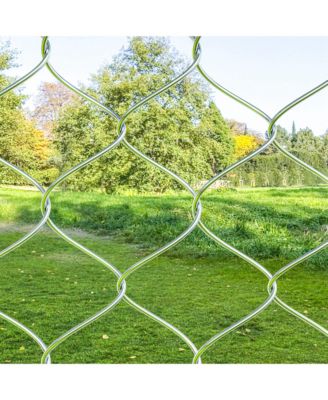 Chain Link Fence Gate, Galvanized Steel Garden Gate,