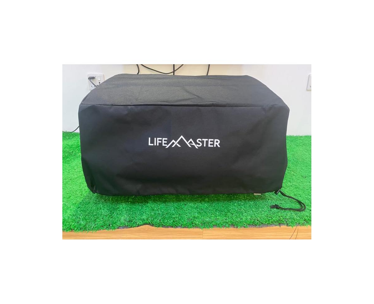 LifeMaster Grill Cover – Waterproof Pu, Snug Fit & Easy to Clean – Durable Protection for 23x16x13" Tabletop Grills – Weather-Resistant, Fade-Proof, a