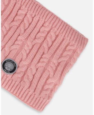 Girl Lined Winter Neckwarmer Dusty Pink - Toddler|Child