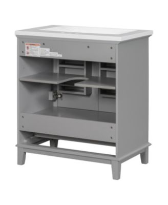 30" Bathroom Vanity with Sink Combo