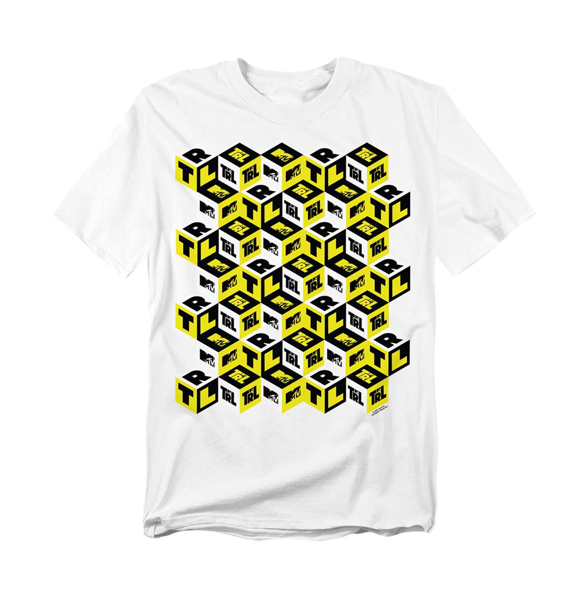 Big & Tall Trl Checkered T-Shirt - White