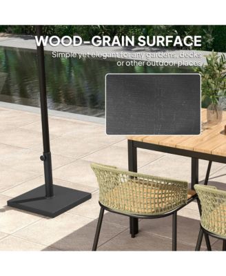 Patio Umbrella Base 40 lbs Umbrella Sd for 1.5"/1.9",