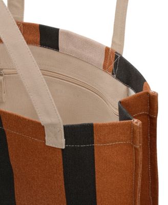 Stripe Medium Open Top Tote Bag
