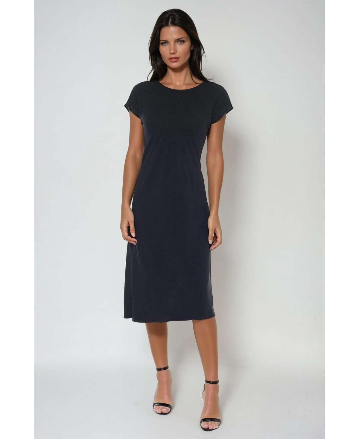 Women's Airflow Midi Dress - Black