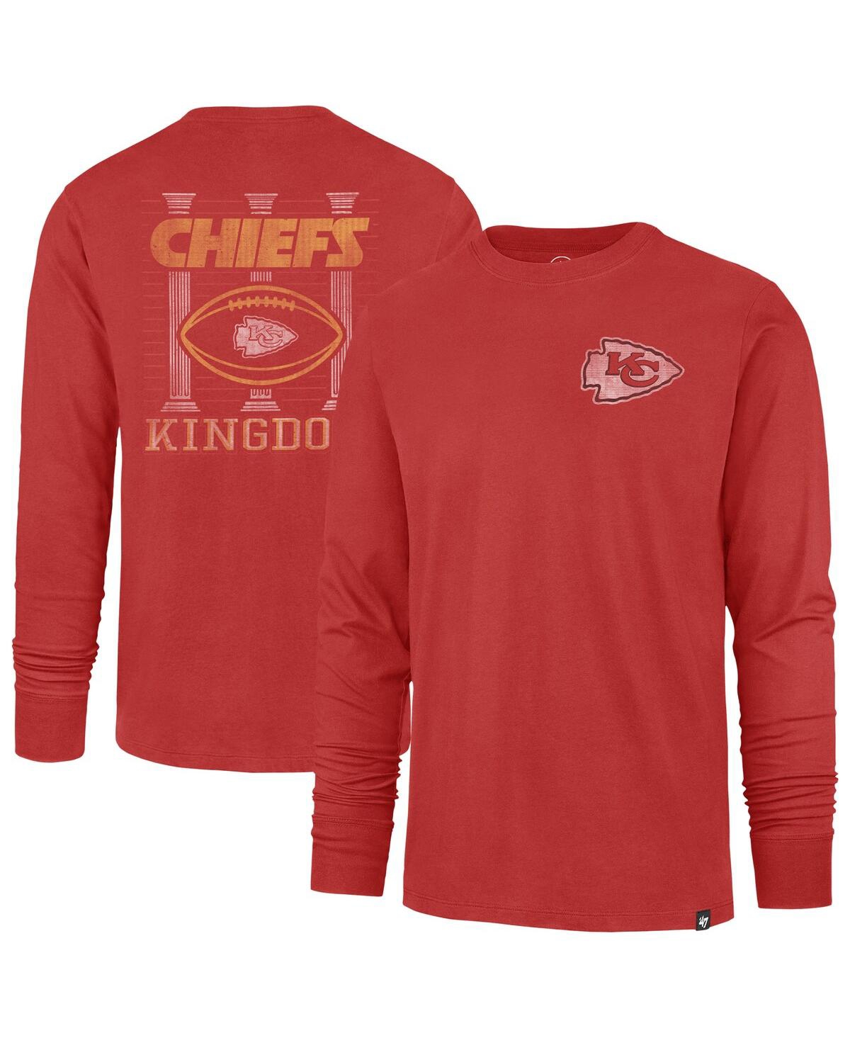 Men's Red Kansas City Chiefs Regional Backer Franklin Long Sleeve T-Shirt - Red