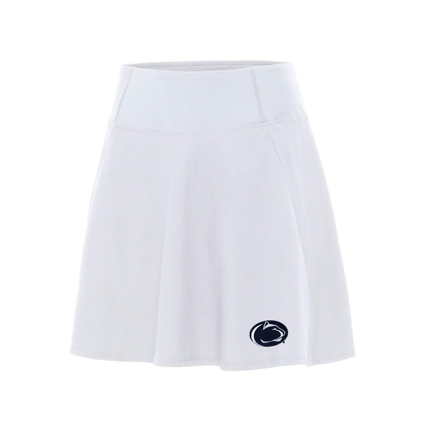 Женская юбка-шорты Antigua White Penn State Nittany Lions Chip Skort — фото 1
