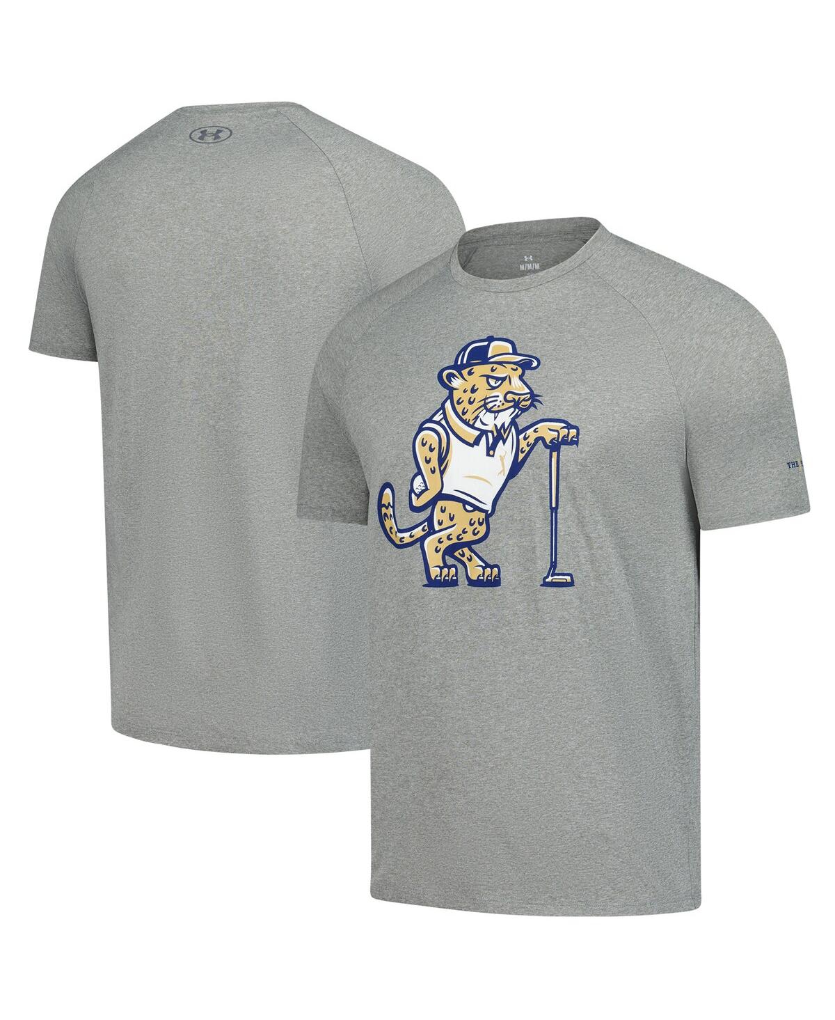 Men's Heather Gray The Players Raglan Tech T-Shirt - Heather Gray