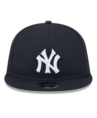 Men's Navy New York Yankees Baseball Hall of Fame Retro Crown 9FIFTY Adjustable Hat