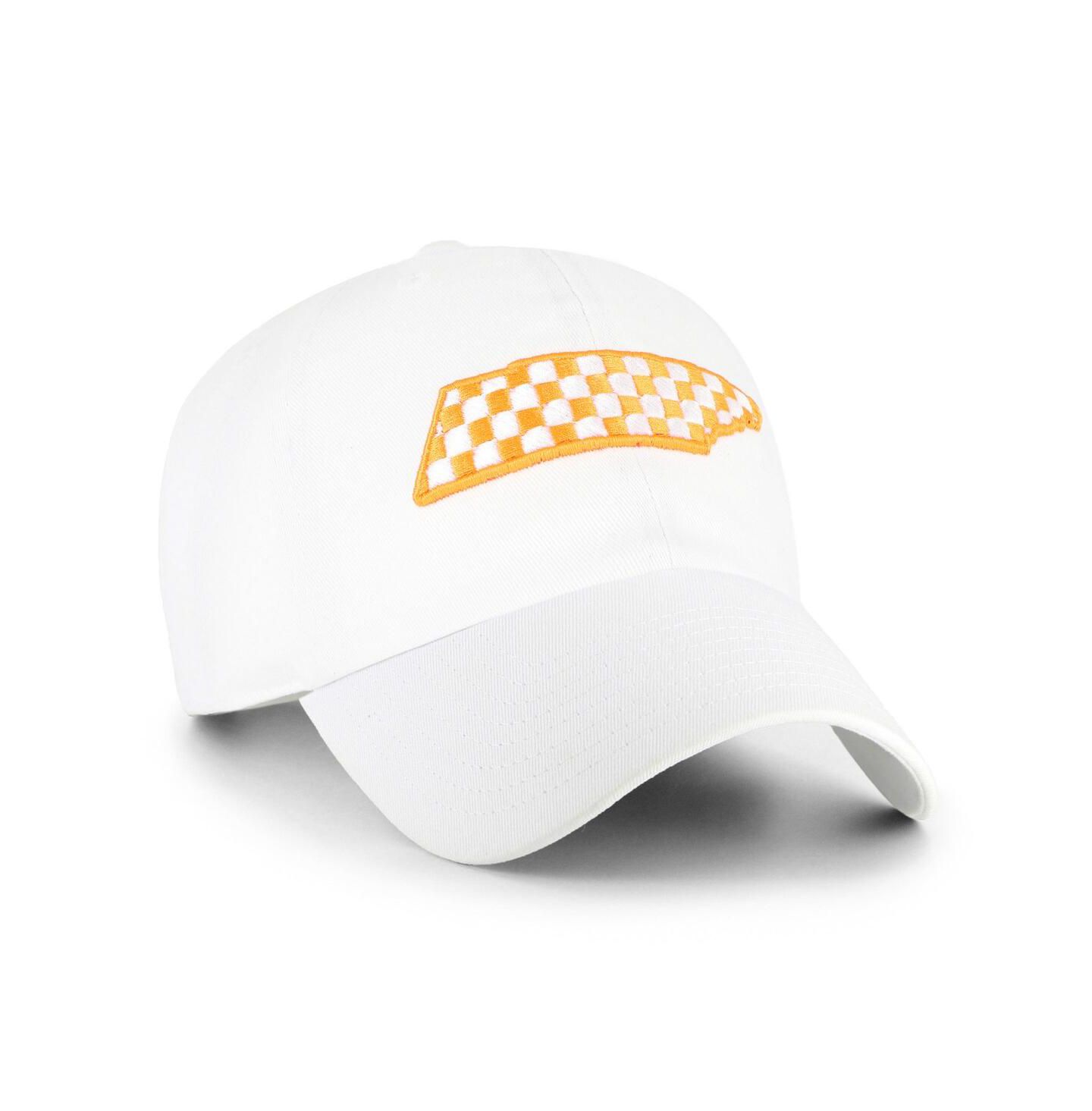 Мужская кепка '47 Brand White Tennessee Volunteers Clean Up Adjustable Hat — фото 3