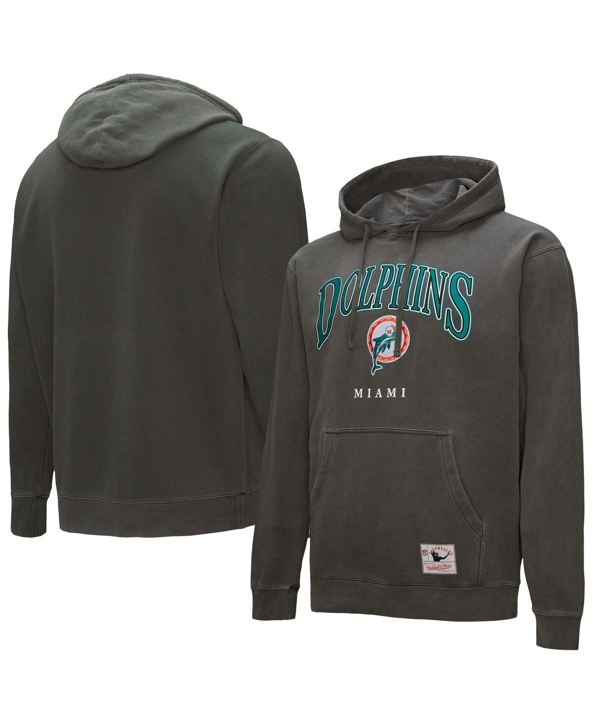 Men's Gray Miami Dolphins Slot Pullover Hoodie - Gray