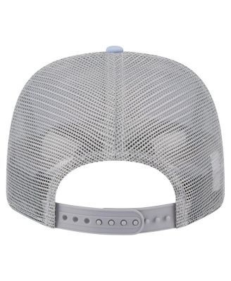 Men's Light Blue/Gray Phoenix Suns Adventure Aloha Pattern 9SEVENTY Stretch-Snap Hat