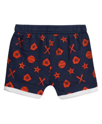 Baby Boys and Girls 2-Piece Navy Detroit Tigers On Deck Diaper Cover Set