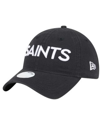 Women's Black New Orleans Saints Cece 9TWENTY Adjustable Hat